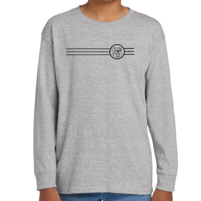 YOUTH - LONG  SLEEVE - TSHIRT (S-DMD-BK) Thumbnail