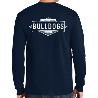 ADULT - LONG SLEEVE - TSHIRT - (S-DMD-WT) -  *see youth image for true color Thumbnail